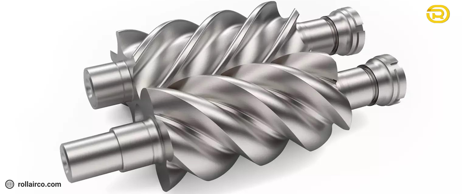 اجزای کمپرسور اسکرو چیست؟