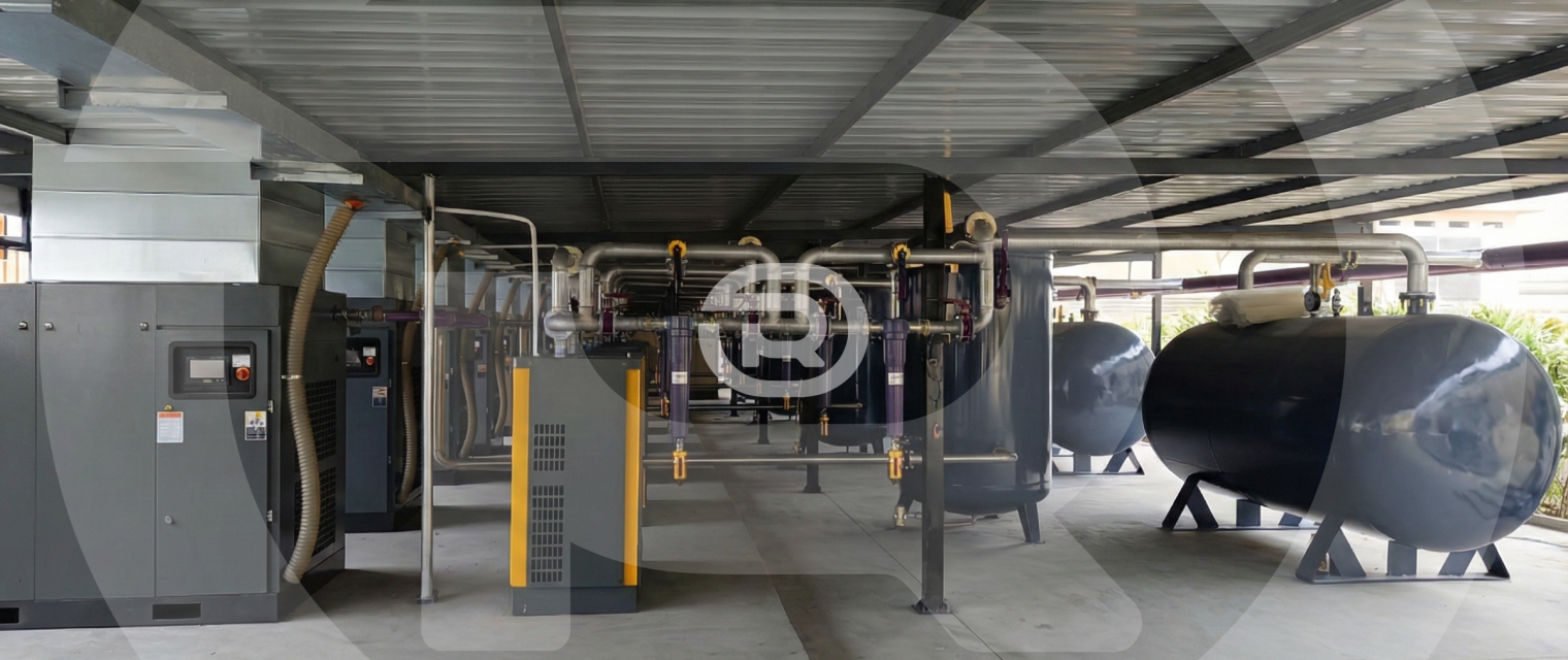 معمای رطوبت: چرا با وجود تجهیزات کامل تصفیه، هنوز آب در سیستم هوای فشرده وجود دارد؟